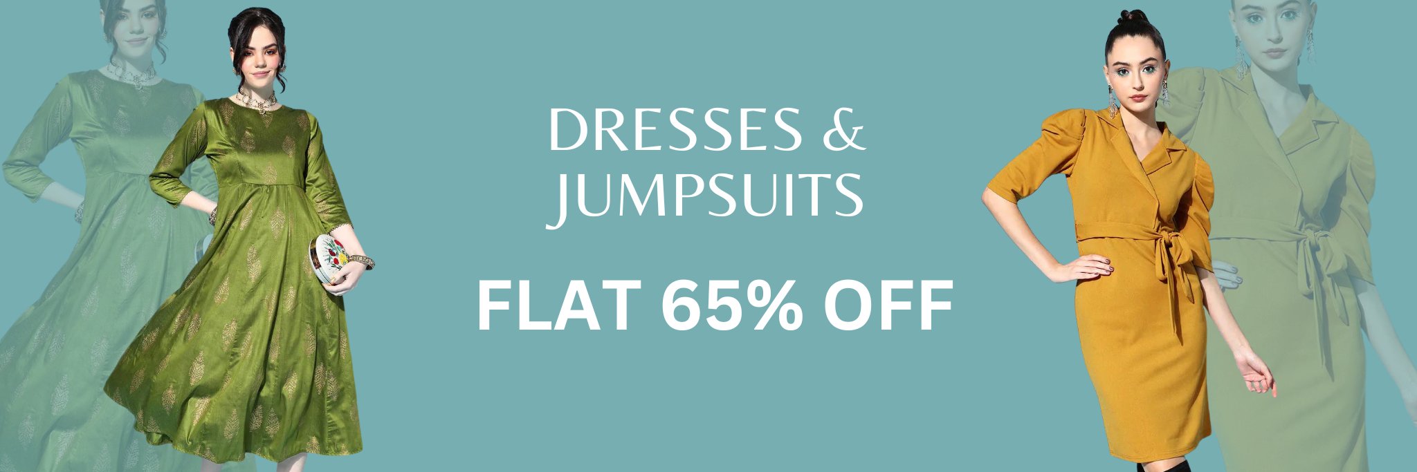 Dresses & Jumpsuits - Min 65% Off
