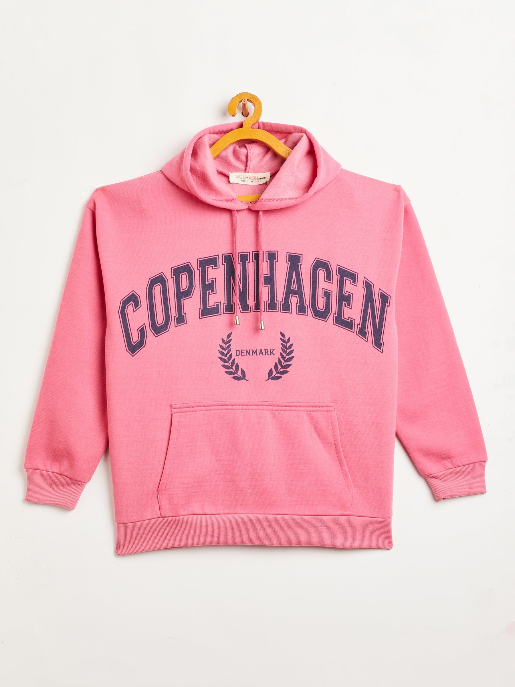 Pink COPENHAGEN Oversized Sweatshirt With Track Pants-Noh.Voh
