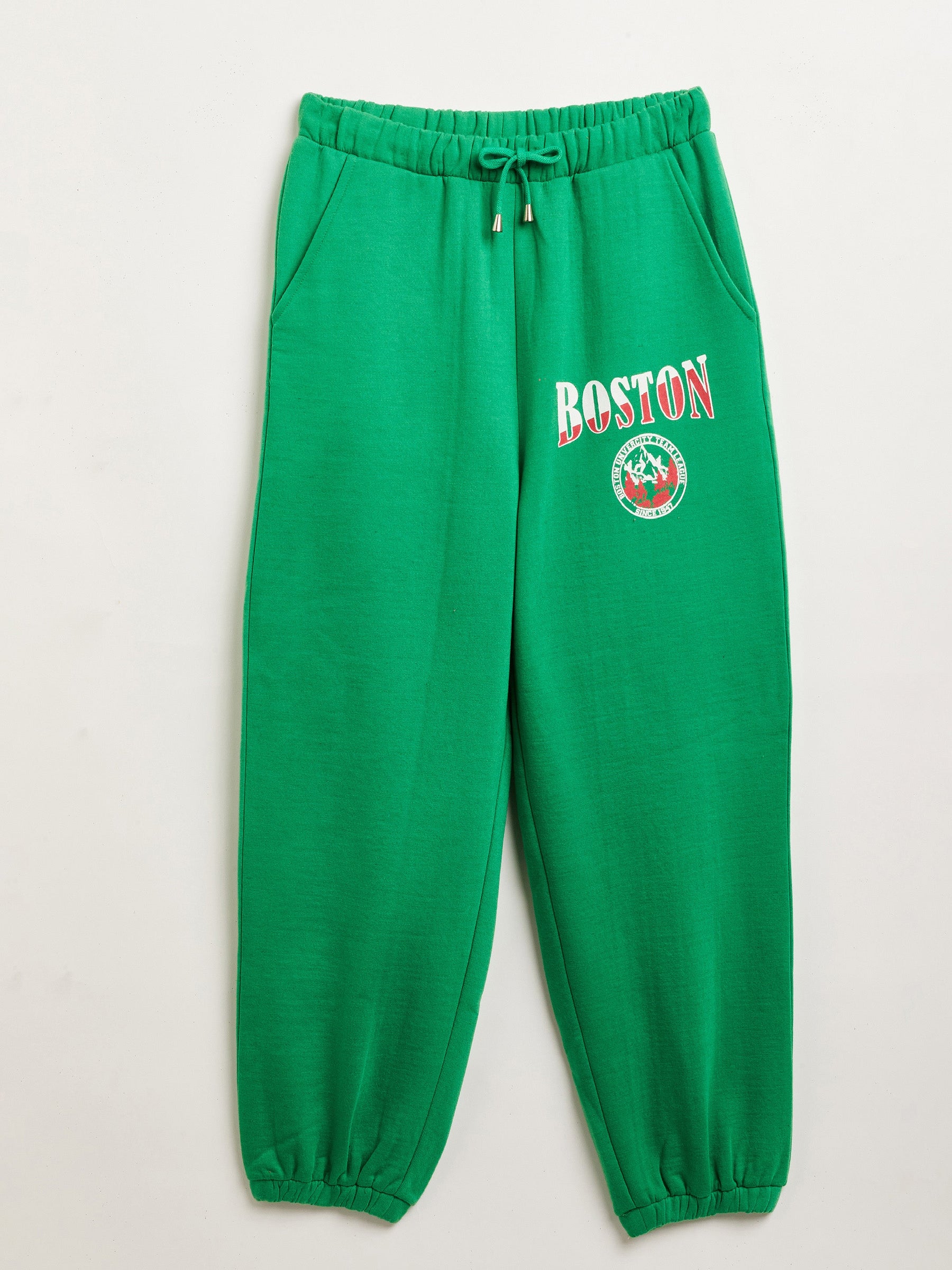 Green BOSTON Oversized Sweatshirt With Joggers-Noh.Voh