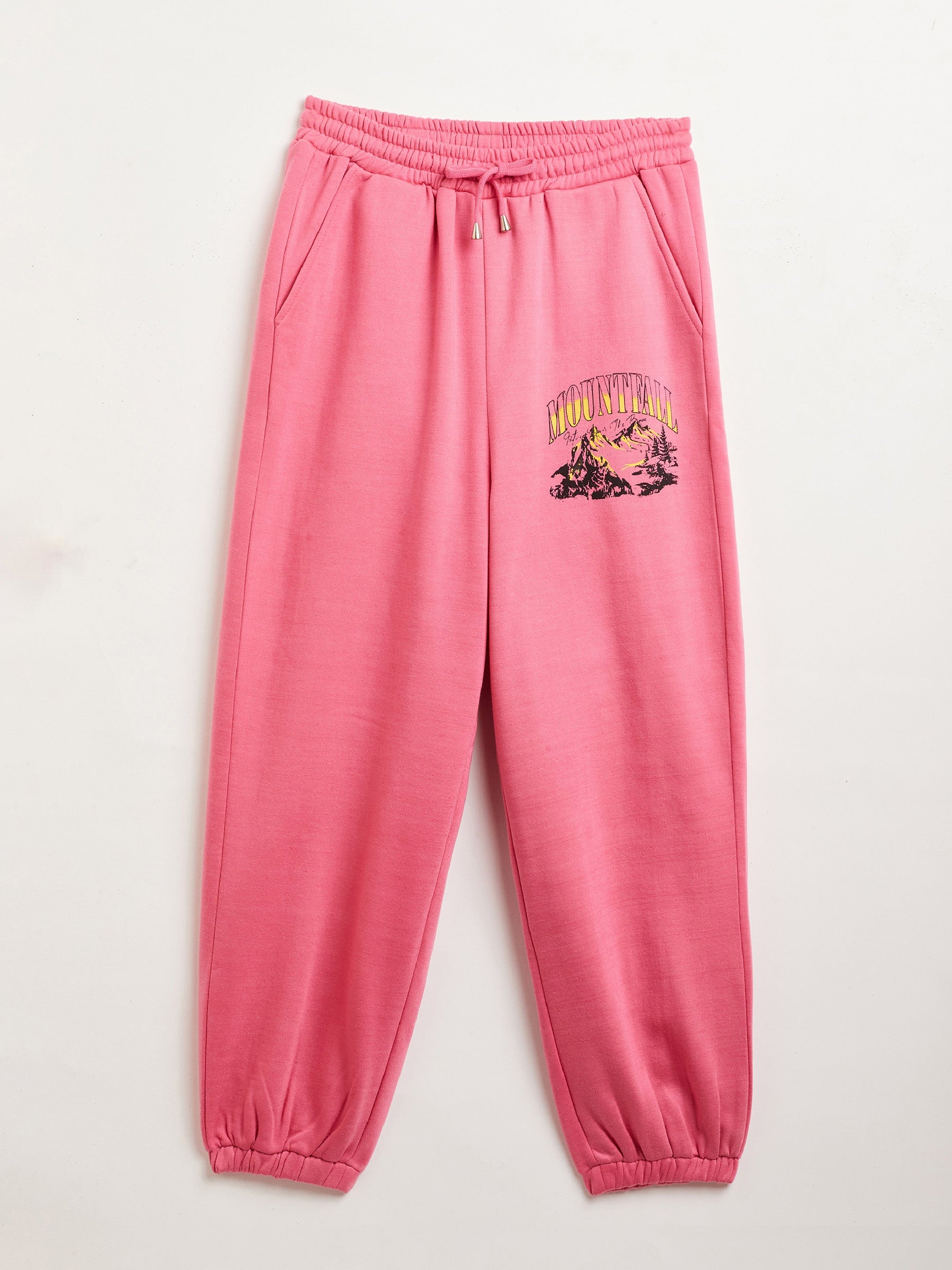 Pink Mountain Oversized Sweatshirt With Joggers-Noh.Voh