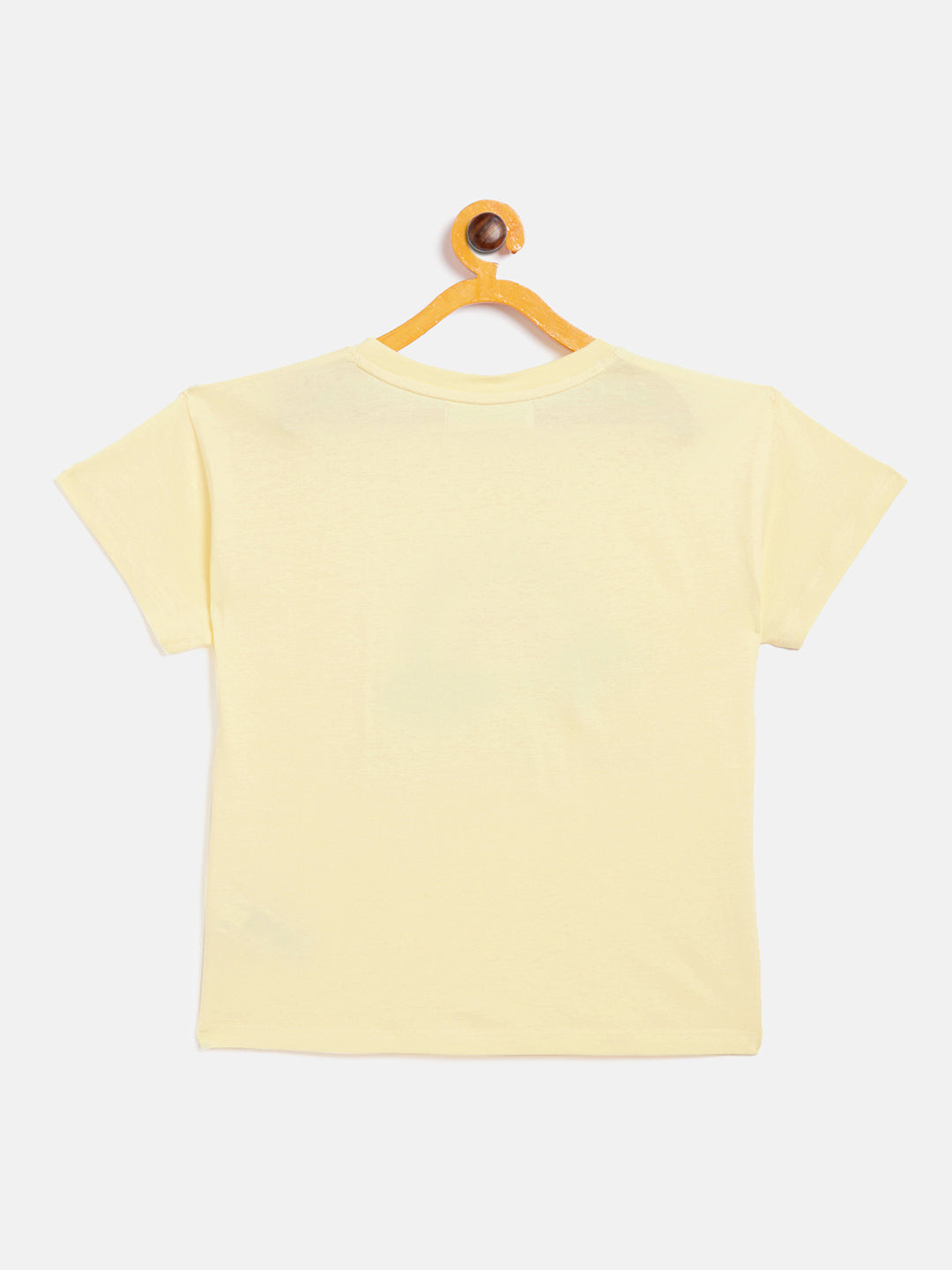 Girls Yellow Rainbow T-Shirt