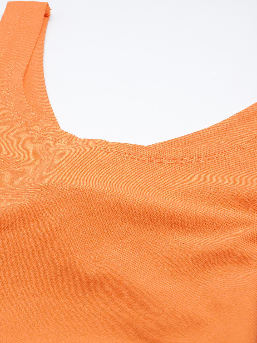 Women Orange Back Cut-Out Bodycon Dress