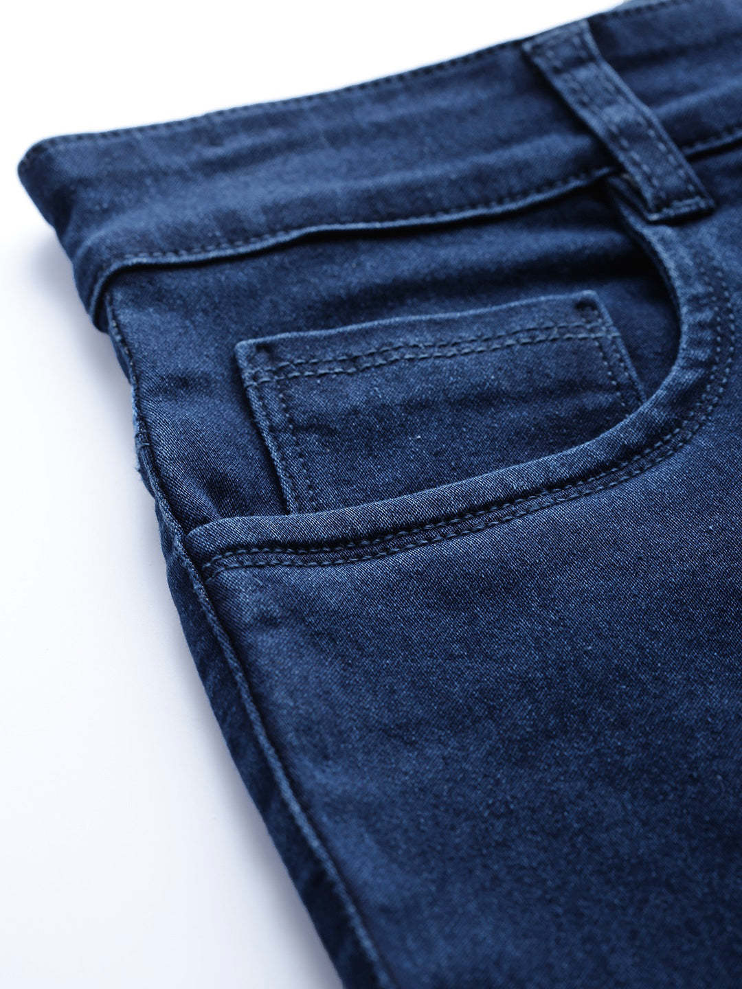 Navy Basic Regular Jeans