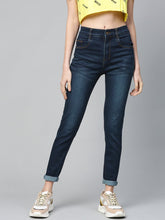 Tint Blue Whisker Wash Jeans-Jeans-SASSAFRAS