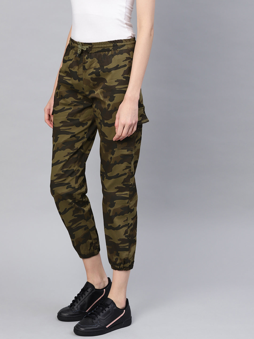 Green Camouflage Jogger Pant