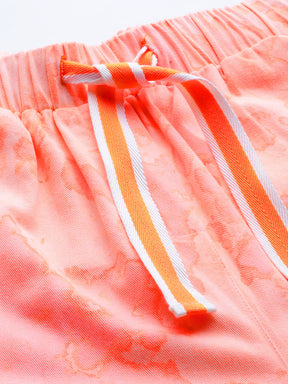 Pink Tie-Dye Twill Jogger