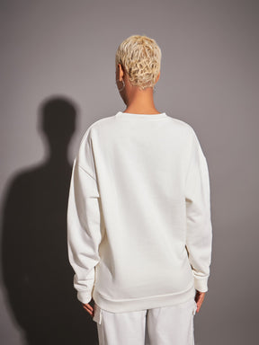 Off-White EYE Oversized Sweatshirt-SASSAFRAS