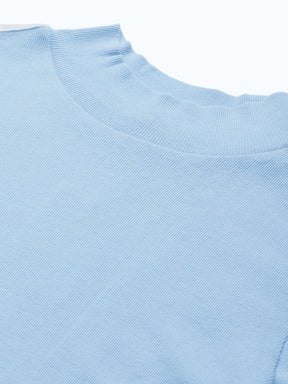 Blue Tape Detail At Sleeve Top