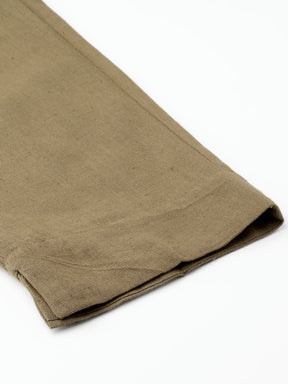 Olive Patch Pocket Pants